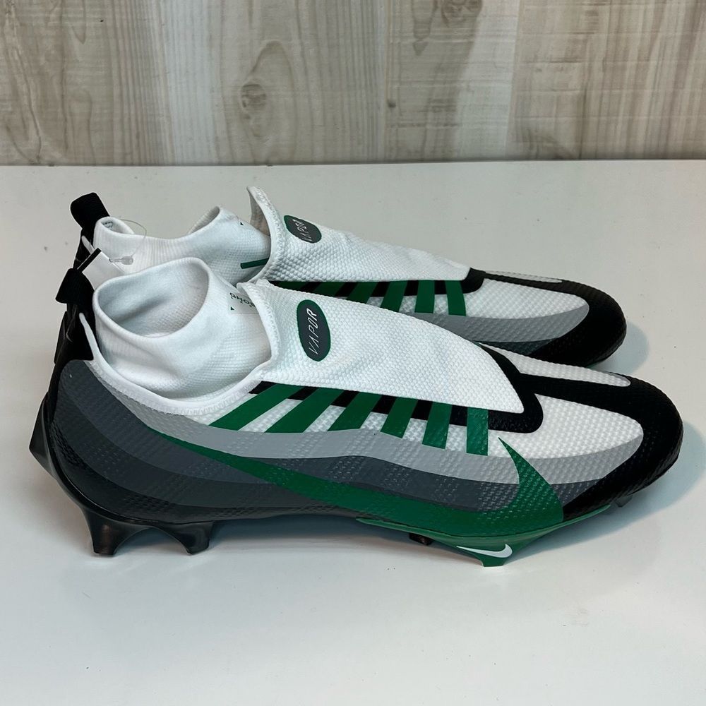 Nike Vapor Edge Speed 360 Football Cleats DV0780-005 Size 13 Green Swoosh -Men's